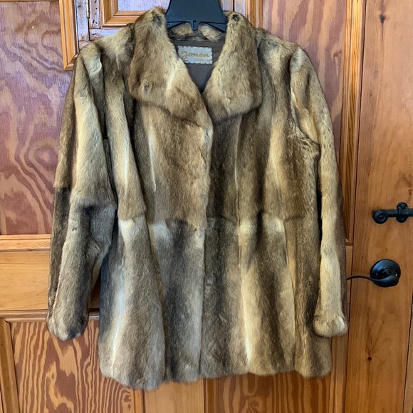 Jonen Jackets & Blazers - Real muskrat fur jacket